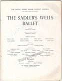 Fonteyn - Dolin - Somes - Ashton - Grey - Sadler´s Wells Ballet Program Signed by Many Dancers