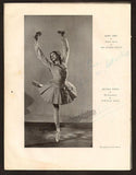 Fonteyn - Dolin - Somes - Ashton - Grey - Sadler´s Wells Ballet Program Signed by Many Dancers