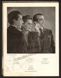 Fonteyn - Dolin - Somes - Ashton - Grey - Sadler´s Wells Ballet Program Signed by Many Dancers