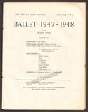 Fonteyn - Dolin - Somes - Ashton - Grey - Sadler´s Wells Ballet Program Signed by Many Dancers