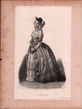 French Female Actresses and Singers - Set of 29 Original Lithographs ca. 1841-1842