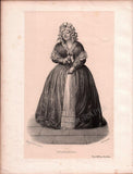French Female Actresses and Singers - Set of 29 Original Lithographs ca. 1841-1842