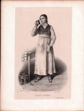 French Male Actors and Singers - Set of 44 Original Lithographs ca. 1841-1842