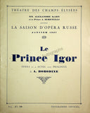 French Opera & Ballet Program Lot 1906-1947