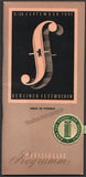 Furtwangler, Wilhelm and others - Berliner Festwochen Program 1951