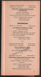 Furtwangler, Wilhelm and others - Berliner Festwochen Program 1951