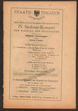 Furtwangler, Wilhelm - Lot of 3 Programs Kapelle der Staatsoper 1920-21
