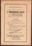 Furtwangler, Wilhelm - Lot of 9 Programs Berlin Philharmonic 1923-1924
