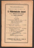 Furtwangler, Wilhelm - Lot of 9 Programs Berlin Philharmonic 1923-1924