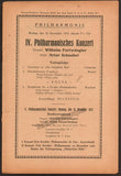 Furtwangler, Wilhelm - Lot of 9 Programs Berlin Philharmonic 1923-1924
