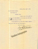 Gabrilowitsch, Ossip - Autograph Letters Lot 1910-1918