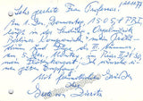 German Composers & Others - Set of Letters to Soprano Irma Beilke