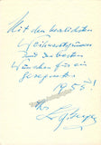 German Composers & Others - Set of Letters to Soprano Irma Beilke