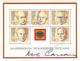 German Presidents & Chancellors - Lot of 29 Signed Autographs