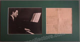 Gershwin, George - Autograph Letter Signed with photo
