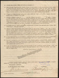 Gigli, Beniamino - Collection of Signed Contracts 1926-1951