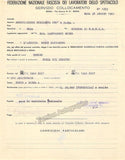 Gigli, Beniamino - Collection of Signed Contracts 1926-1951