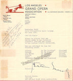 Gigli, Beniamino - Collection of Signed Contracts 1926-1951