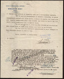 Gigli, Beniamino - Collection of Signed Contracts 1926-1951