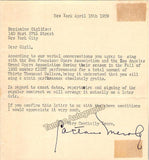 Gigli, Beniamino - Collection of Signed Contracts 1926-1951