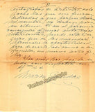 Giudice, Maria - Two Autograph Letters Signed