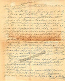 Giudice, Maria - Two Autograph Letters Signed