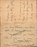 Godard, Benjamin - Autograph Letters Signed 1885/1888