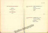 Goldberg, Szymon - Concert Program Amsterdam 1949