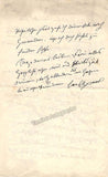 Goldmark, Carl - Autograph Letter Signed 1909
