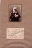 Gounod, Charles - Autograph Music Quote from "Faust" Signed + Photo