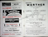 Grand Theatre de Lyon - Lot of 29 Opera Programs 1918-1948