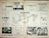 Grand Theatre de Lyon - Lot of 29 Opera Programs 1918-1948