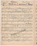 Grunn, Homer - Autograph Manuscripts Lot