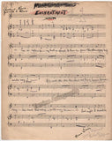 Grunn, Homer - Autograph Manuscripts Lot