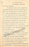 Hartmann, Arthur - Set of typed letters signed