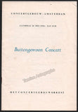 Heifetz, Jascha - Concert Program Amsterdam 1956