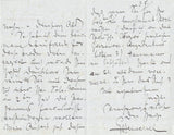 Henschel, Georg - Autograph Letter Signed 1887 + Music Quote Signed 1885