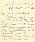 Homer, Louise - 1 Autograph Letter Signed + 1 Typed Letter Signed