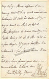 Horsley, William - Autograph Letter Signed