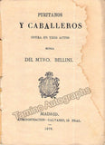 I Puritani - Spanish Libretto with Julian Gayarre 1879
