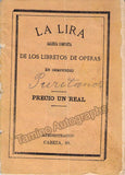 I Puritani - Spanish Libretto with Julian Gayarre 1879