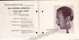 Jochum, Eugen - Lot of 8 Programs 1933-1954