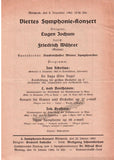 Jochum, Eugen - Lot of 8 Programs 1933-1954