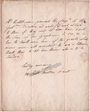 Kalkbrenner, Friedrich - Autograph Letter to the Philharmonic Society