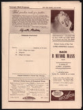 Kapell, William - Concert Program Carnegie Hall 1944