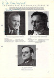 Karajan, Herbert von - Krips, Josef - Fricsay, Ferenc & Others - Signed Magazine 1948