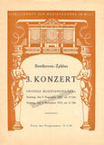 Karajan, Herbert von - Lot of 10 Programs Gesellschaft der Musikfreunde 1952-1953