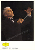 Karajan, Herbert von - Lot of 95+ Photo Postcards
