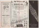 Kempff, Wilhelm - 4 Concert Programs - Teatro Colón, Buenos Aires, 1948-51