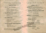 Kempff, Wilhelm - Lot of 10 Programs 1943-1950